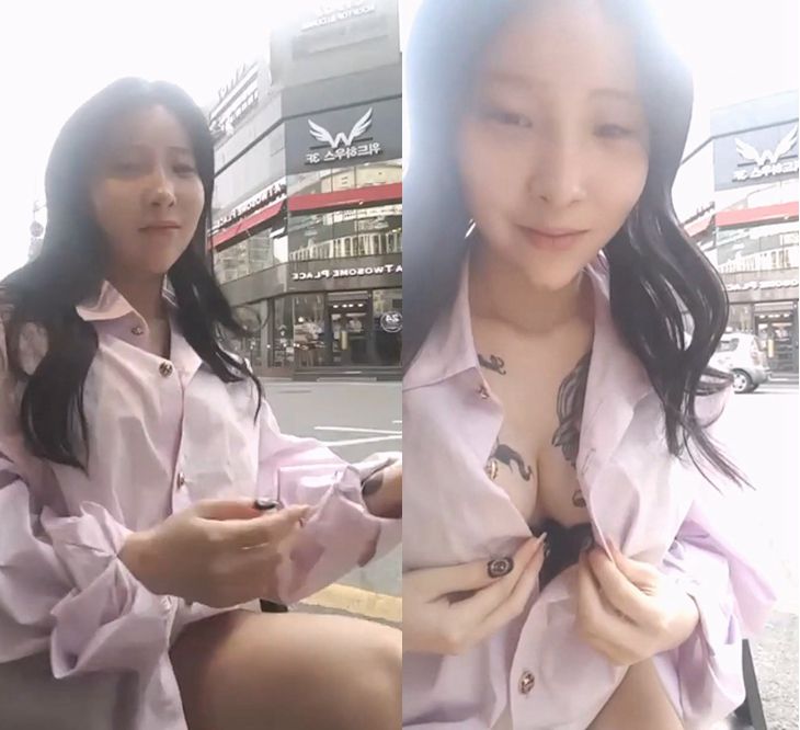 먹고살려고 길거리에서 꼭지까지 까버리는 욕쟁이 말쟝