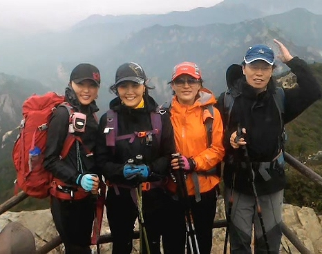 산악회 모임 관전